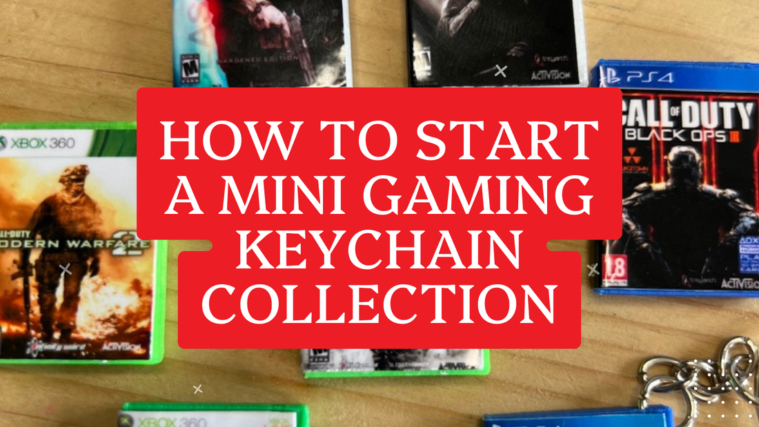 how to start a mini gaming keychain collection ryan does 3d christmas gifts for gamers