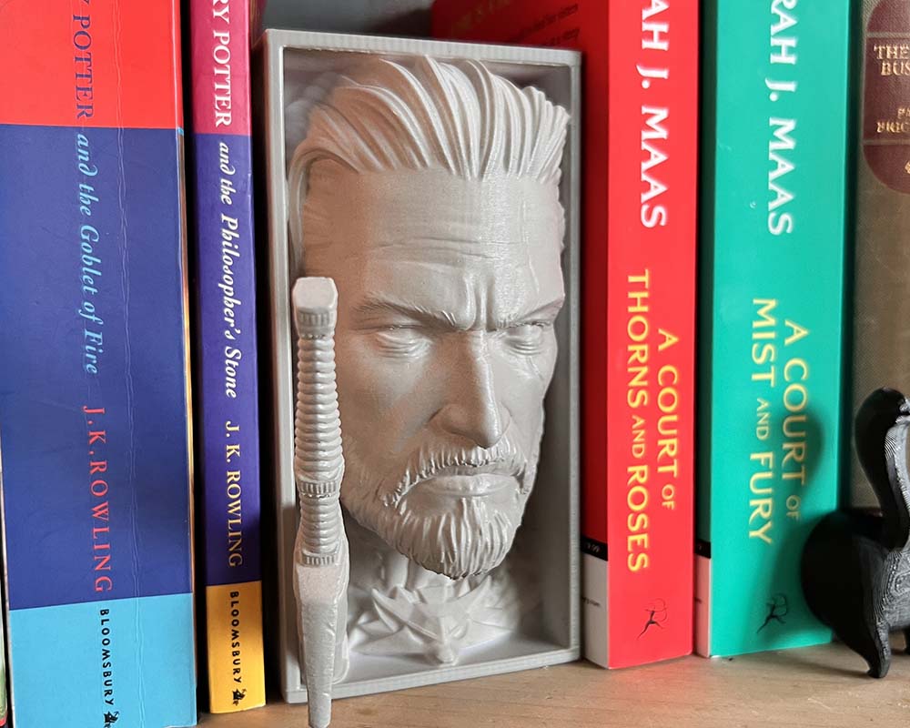 The witcher 3 home decor for gaming shelf displays geralt of rivia