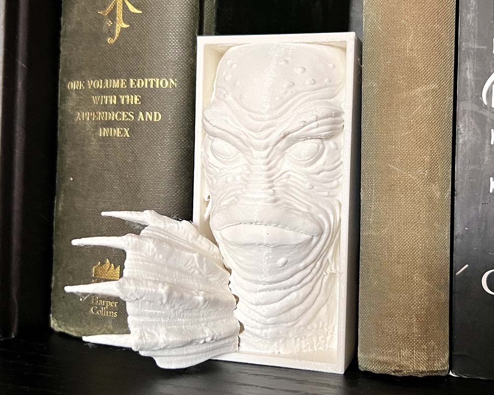 Swamp Thing shelf décor for comic and monster fans