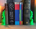 Demon hand bookend horror book shelf decor