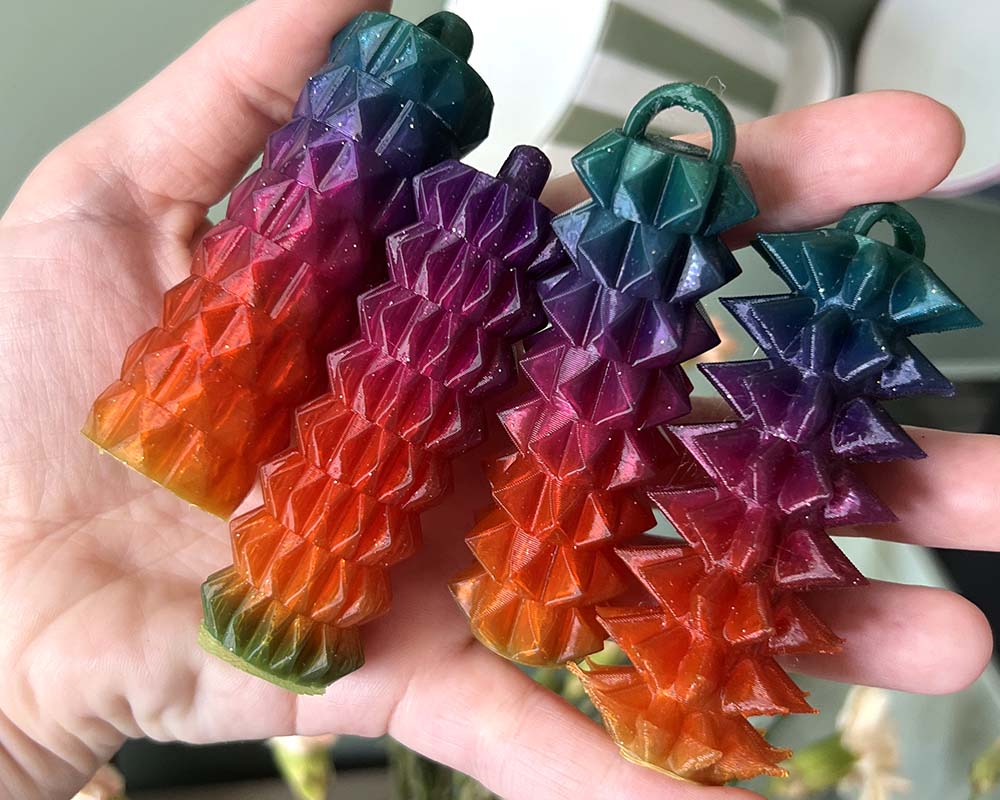 spiky pain stim fidget toy. different pain points
