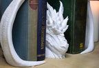 Majestic Dragon With Wings - Fantasy - Book End