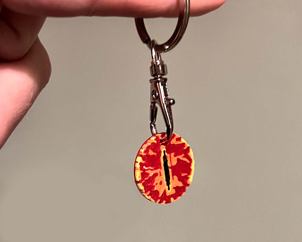 eye of sauron trolley coin token for uk and europe trolley