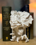 Front view of 3D printed Clicker figure from The Last of Us