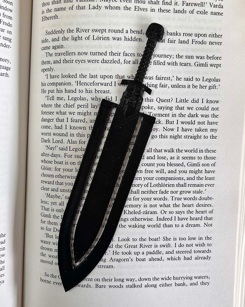 Warhammer grimdark sword bookmark bundle, gifts for warhammer fans, cute gifts for men, 3d Printed eco friendly bookmarks by Ryan does 3D