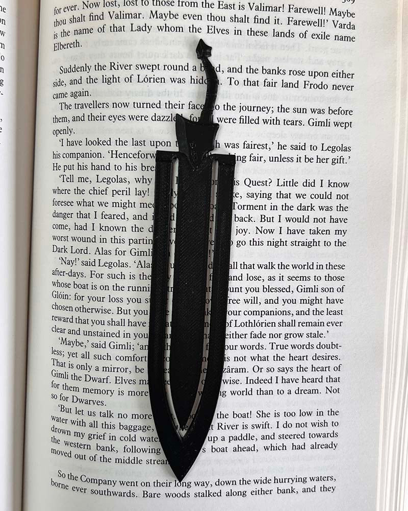 Warhammer grimdark sword bookmark bundle, gifts for warhammer fans, cute gifts for men, 3d Printed eco friendly bookmarks by Ryan does 3D
