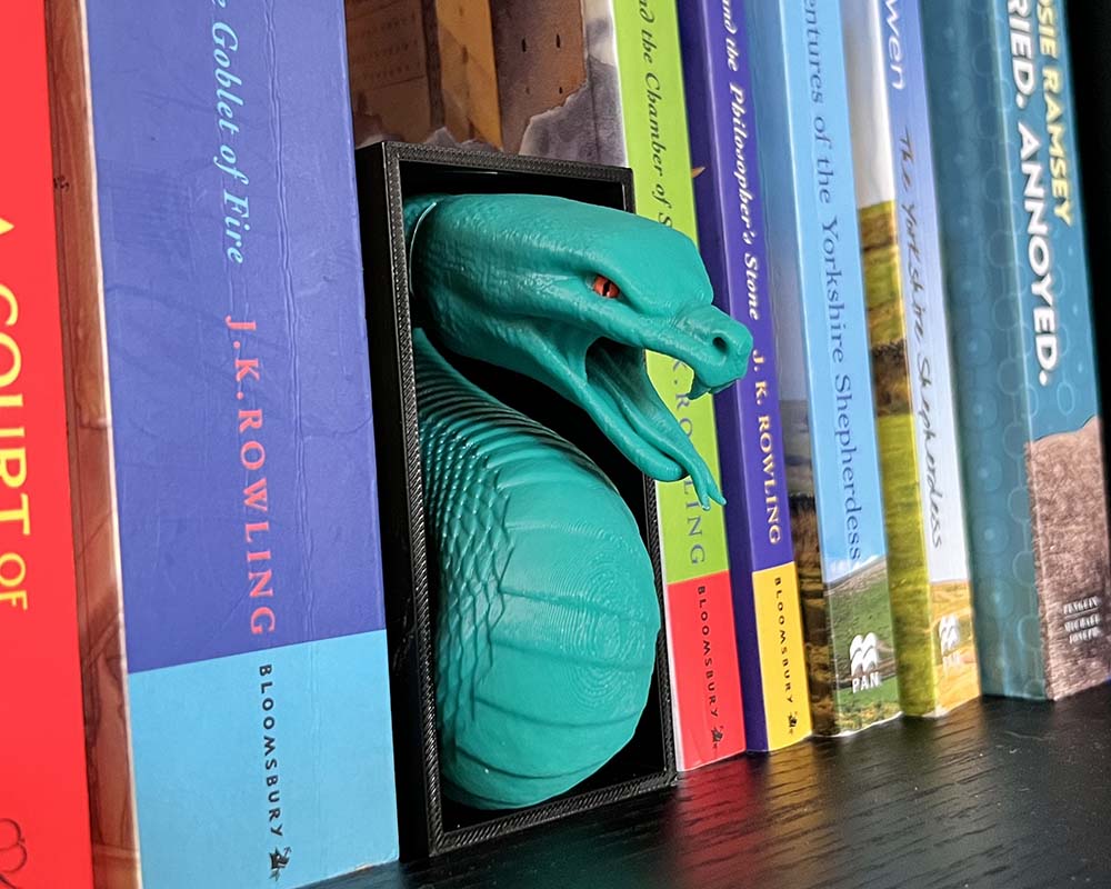 Basilisk - Harry Potter - Book Nook