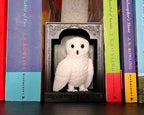 3D printed Hedwig book nook with Hogwarts letter