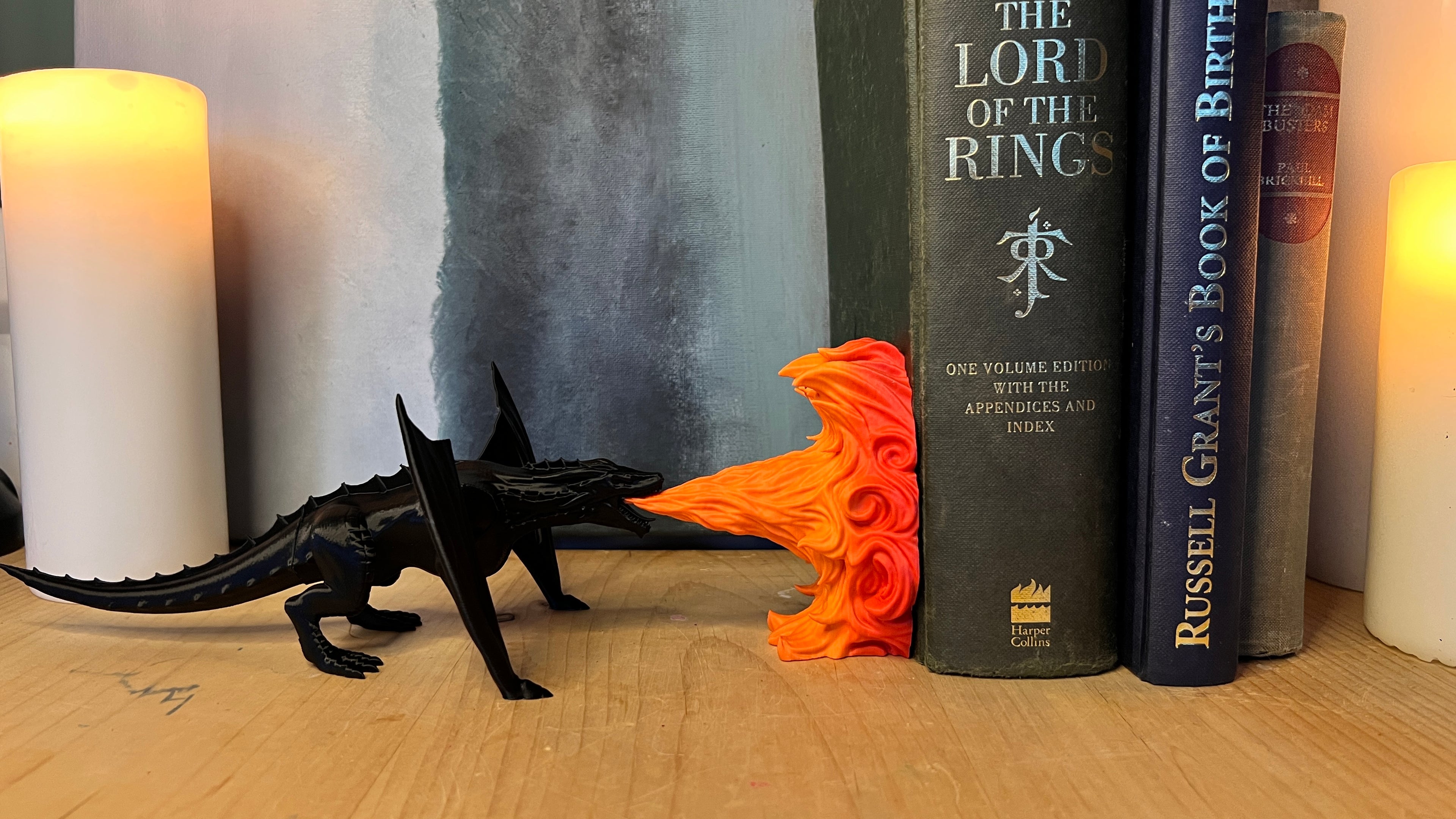 Dragon Fire - Fantasy - Book End