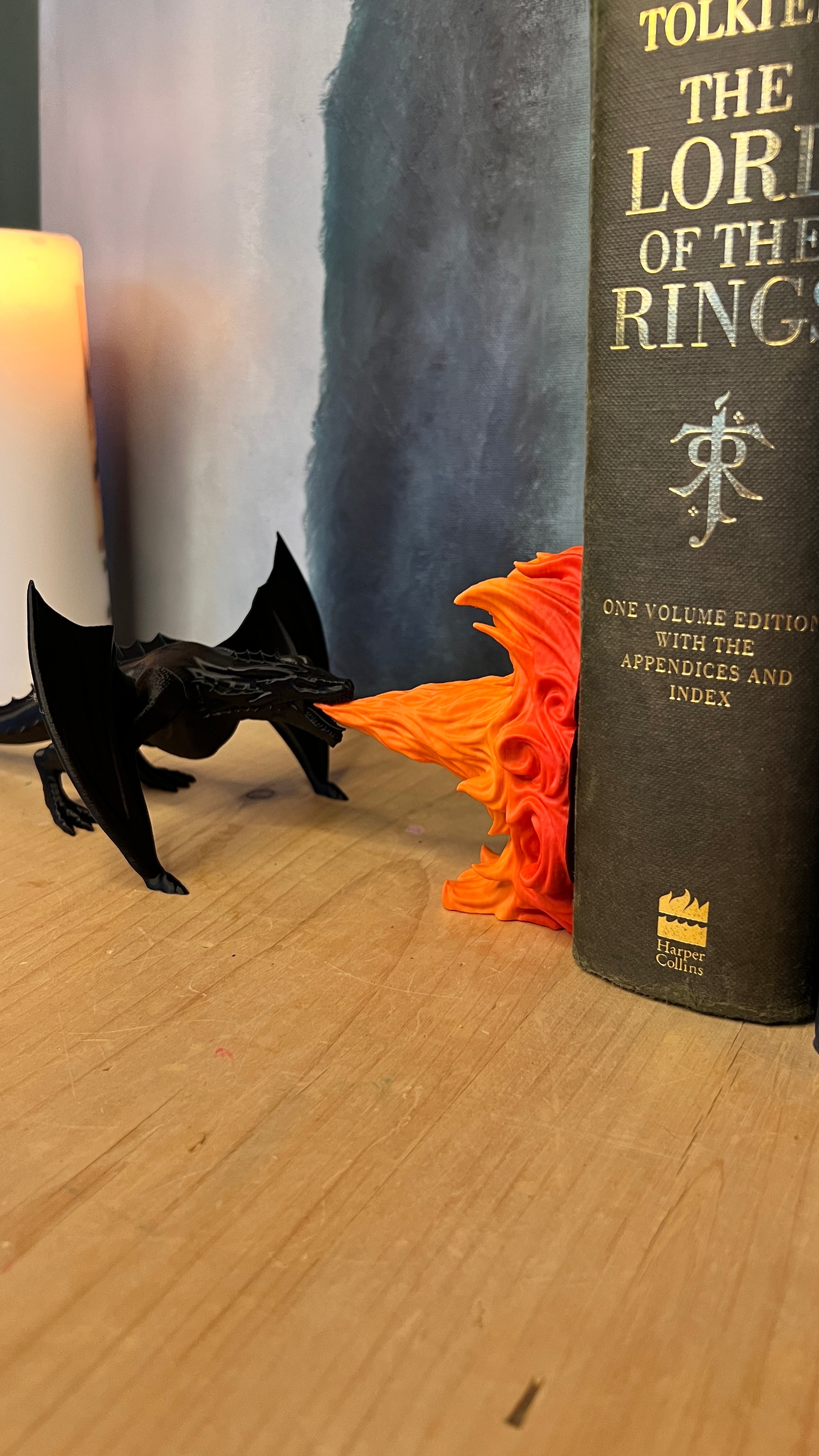 Dragon Fire - Fantasy - Book End