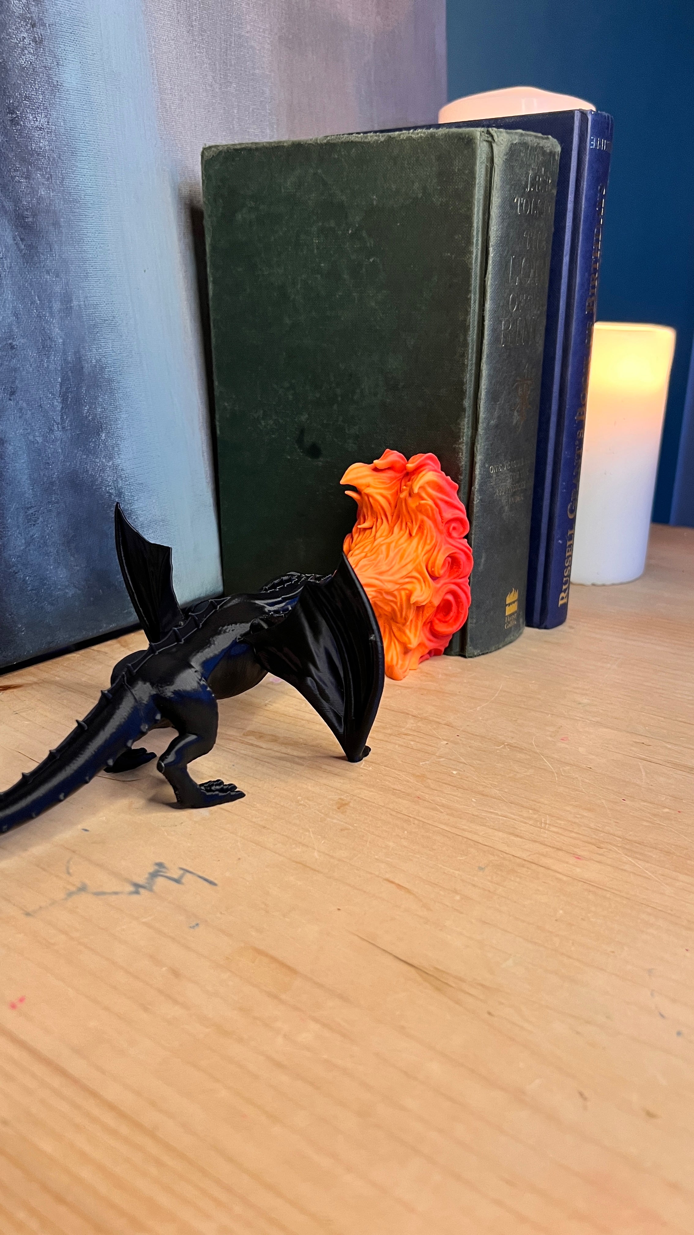 Dragon Fire - Fantasy - Book End