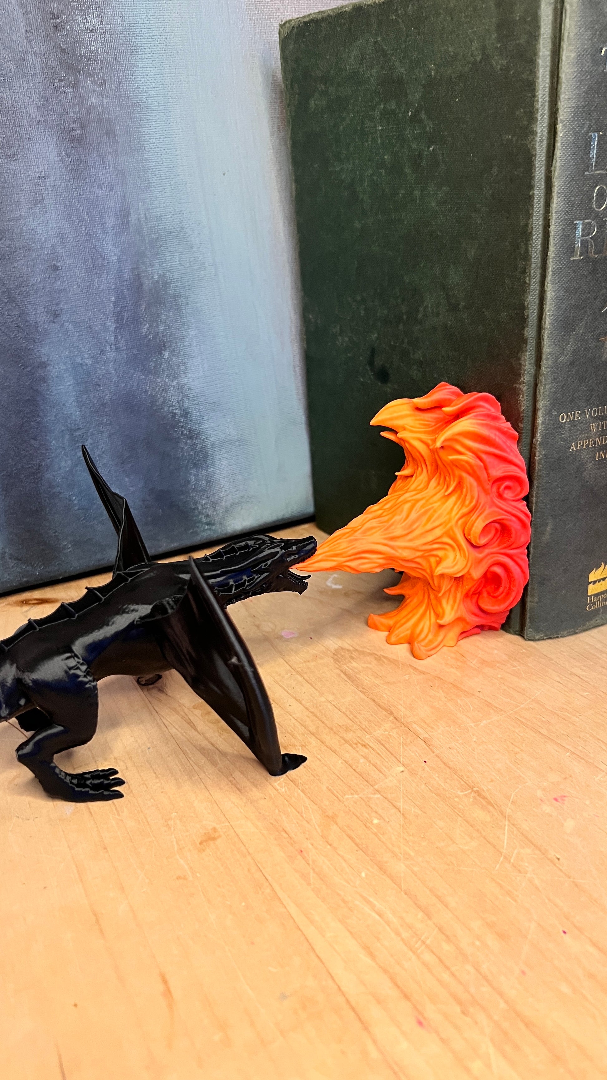 Dragon Fire - Fantasy - Book End