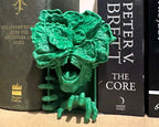 Last of us clicker Book Nook decor for book shelves in green PLA filament - sustainable gifts for gamers and TV series lovers - Ryan does 3D Print gifts