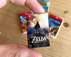 Nintendo Switch - Miniature Game Case Keychain  – Collectible Accessory