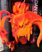 balrog book nook from lord of the rings 3d printed shelf decor