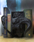 balrog book nook in full black 3d Printed book nook