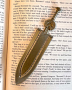 Lord of the ring sword book marks 3d printed in sustainable PLA by Ryan does 3D