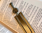 Lord of the ring sword book marks 3d printed in sustainable PLA by Ryan does 3D bronze