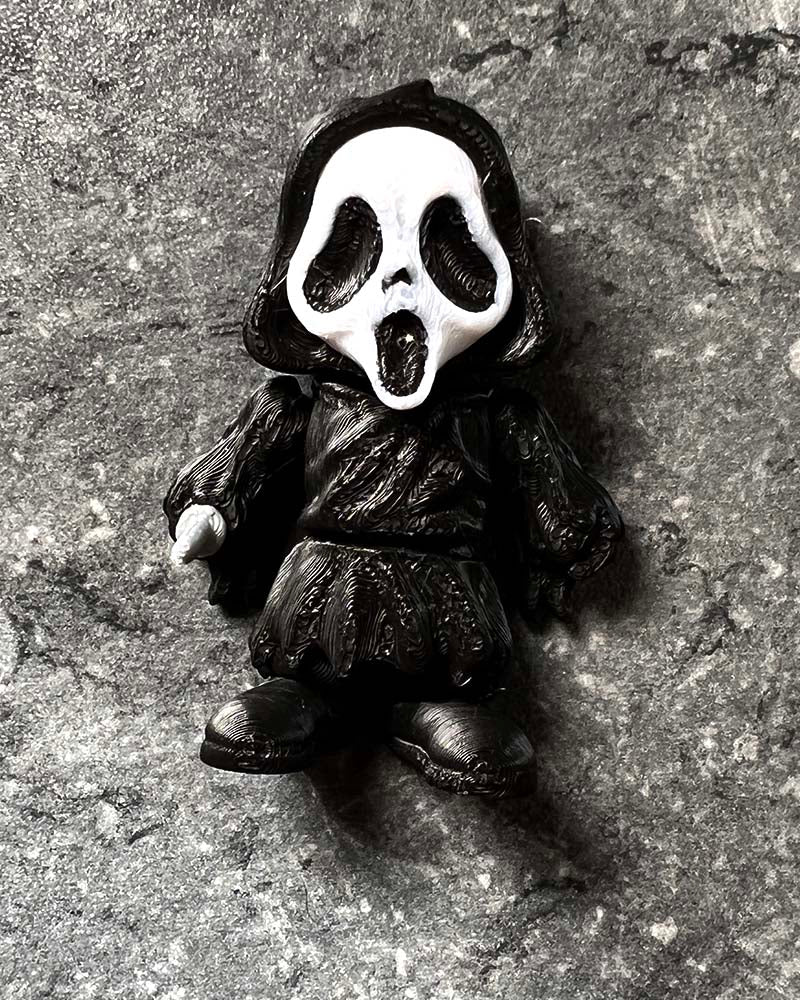 Mini Ghostface figure Scream horror collectable