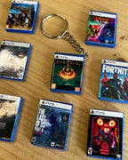 PS5 mini game case unique keyrings gift for gamers