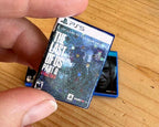 Last of us Part II remastered playstation 5 shiny print miniature keychain case