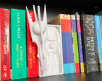 Lord of the Rings Saruman with staff book nook