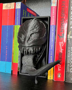 Venom with tongue out book nook shelf or display decor
