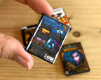 PC - Miniature Game Case Keychain  – Retro Gamer Collectible Accessory