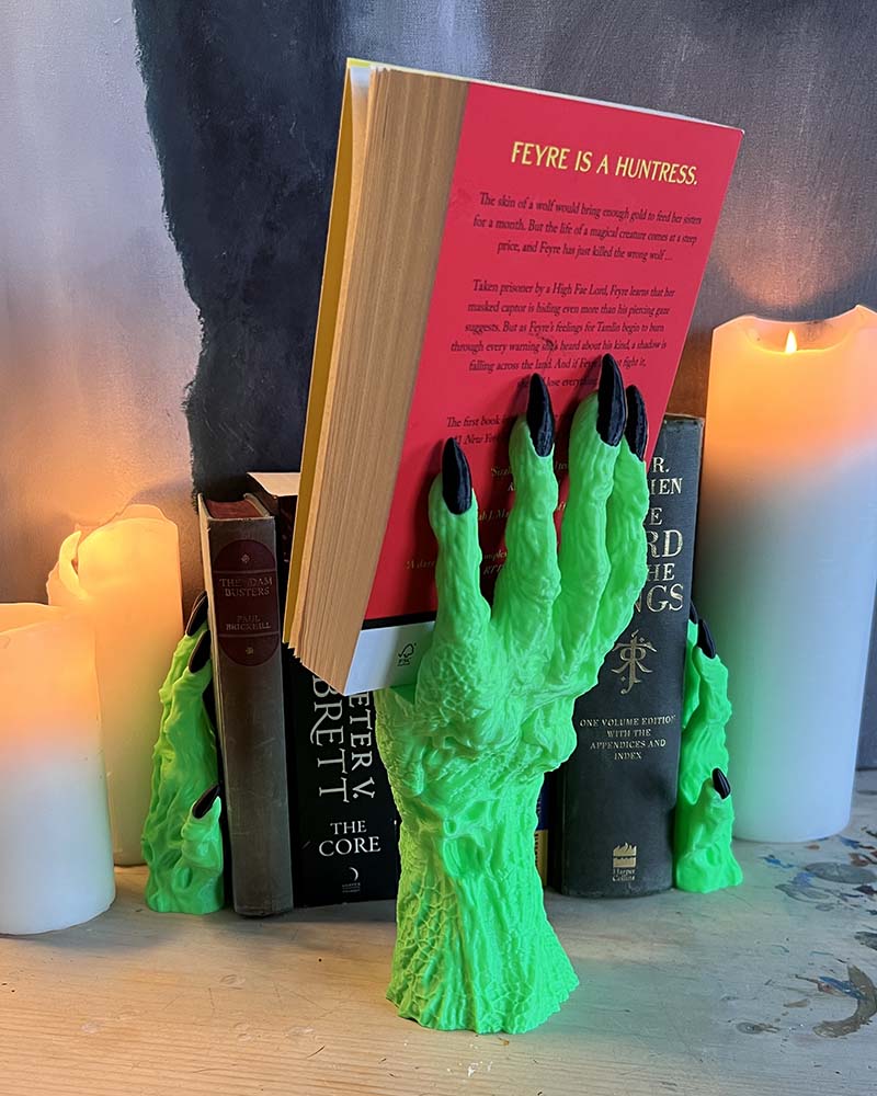 Demon Hand - Fantasy - Book Holder