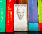 Darth Maul 3D printed book nook with horns and red tattoos