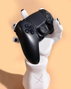 Frieza hand controller holder Dragon Ball Z stand Anime gaming stand for Xbox PlayStation Switch controllers 3D printed Frieza hand grip controller holder Dragon Ball Z Frieza claw hand gaming accessory Anime-inspired controller holder gift for DBZ fans
