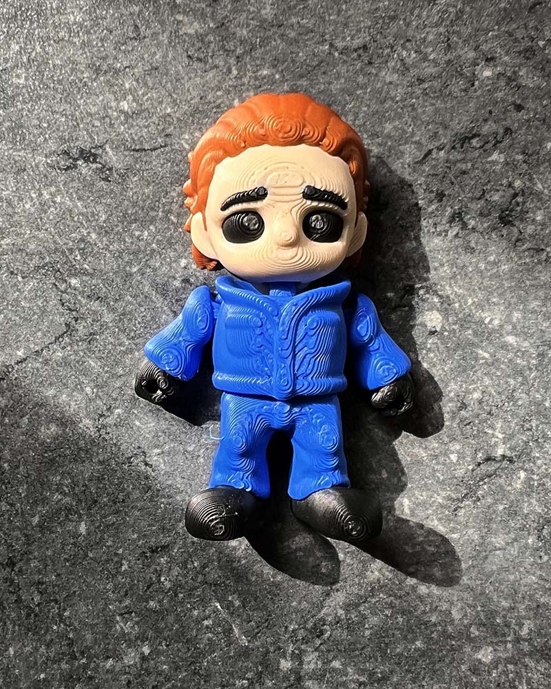 Mini Michael Myers figurine, Halloween movie slasher collectable