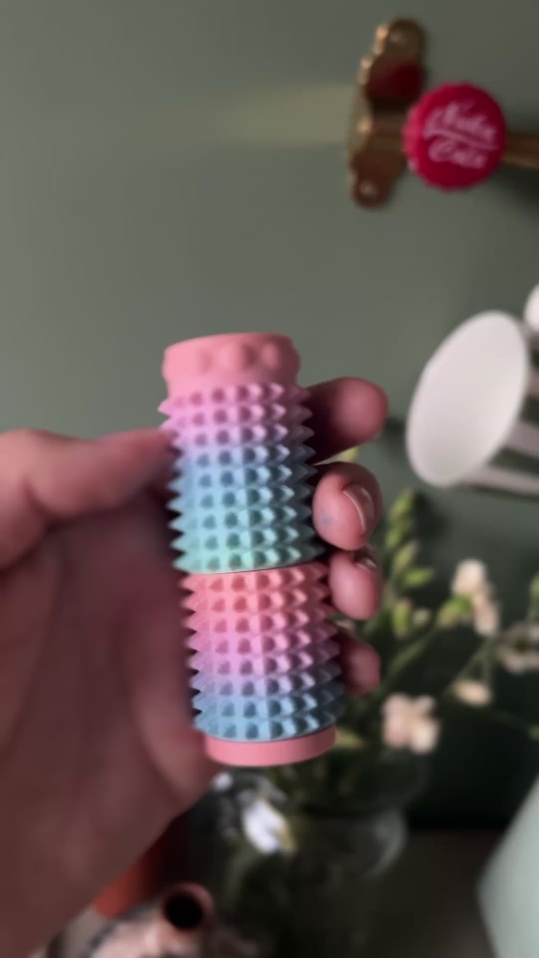 Twisty Spiky Roller - Fidget Toy - Safe Stimming